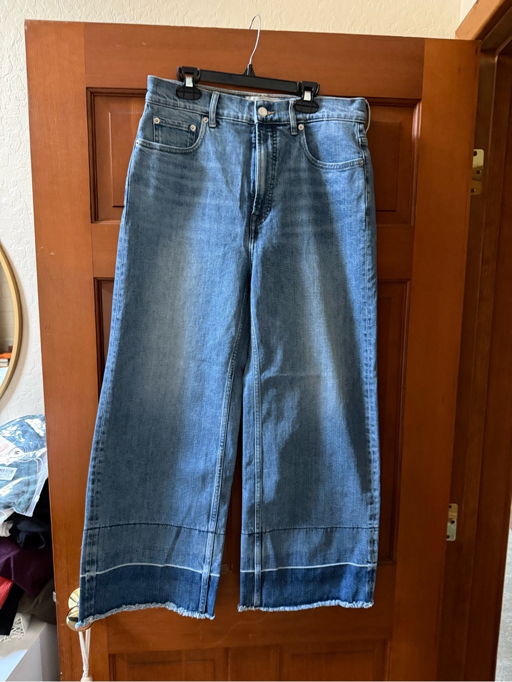 Everlane Light Blue Denim Sailor Jeans